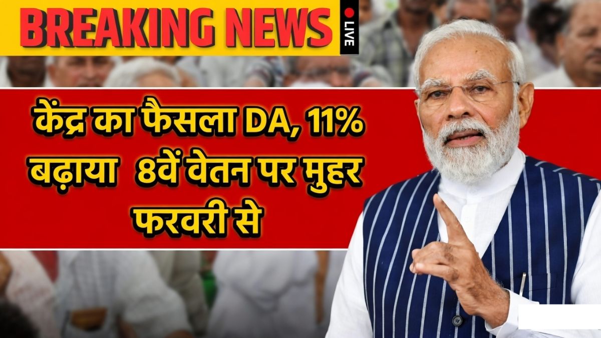 DA Hike 8th Pay Commision 2026